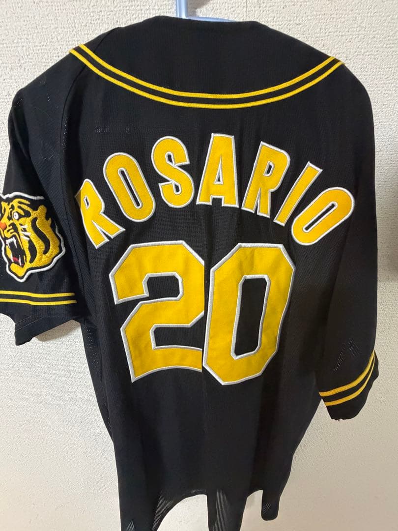 阪神タイガースブラックビジターユニ 20ロサリオ　Lサイズ