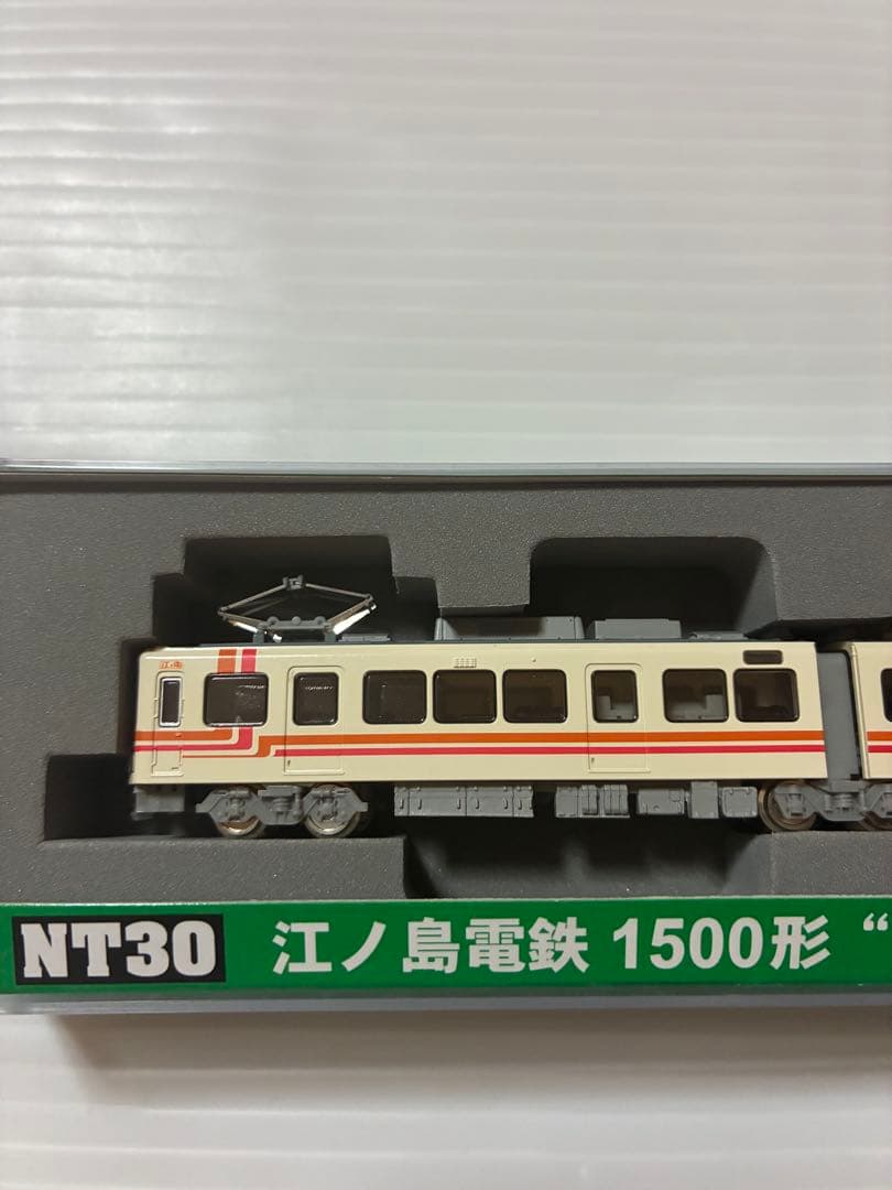 鉄道模型 江ノ電 1500形 サンライズ号 増結用T車