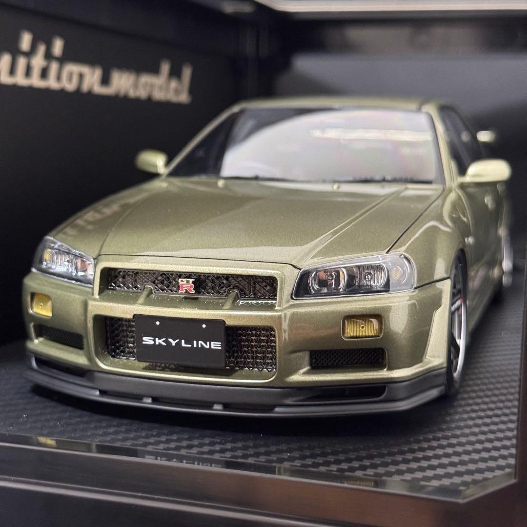イグニッションモデル1/18ER34スカイライン25GTTurbo IG1582