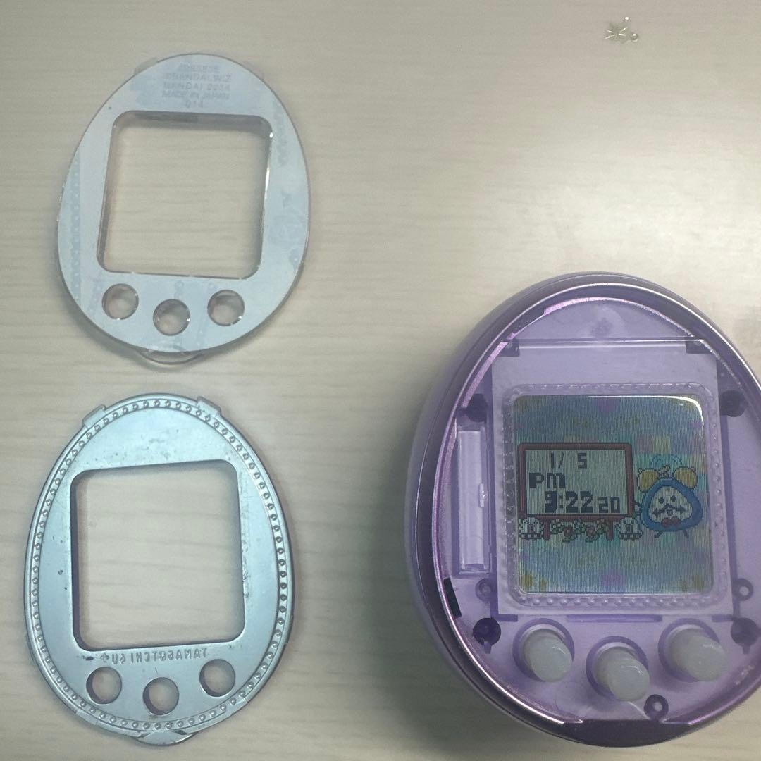『動作確認済み』たまごっち　Tamagotchi 4U+ ライトパープル＋カバー