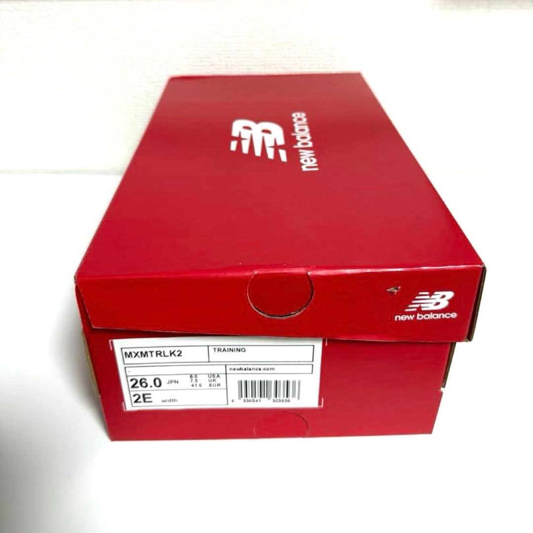 【極美品2026年1月購入 ニューバランス MXMTRLK2 26.0cm 2E
