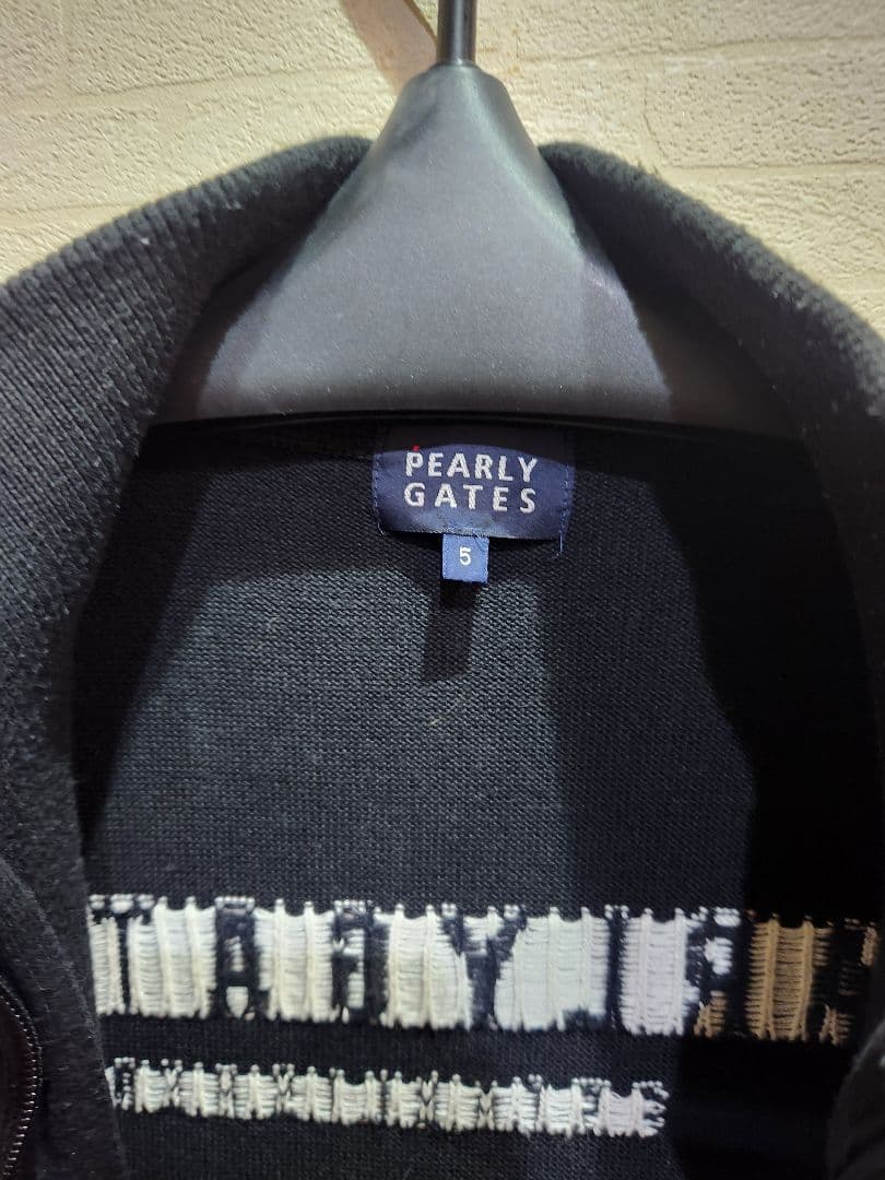 PEARLY GATES ブラックベスト サイズ　L