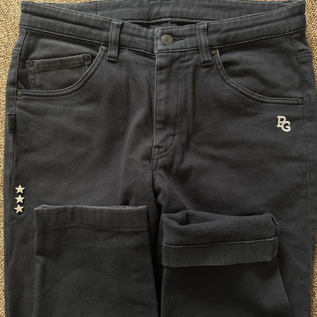 裏起毛　暖パン　パーリーゲイツ　パンツ　M〜L相当　紺　濃紺　ネイビー　4