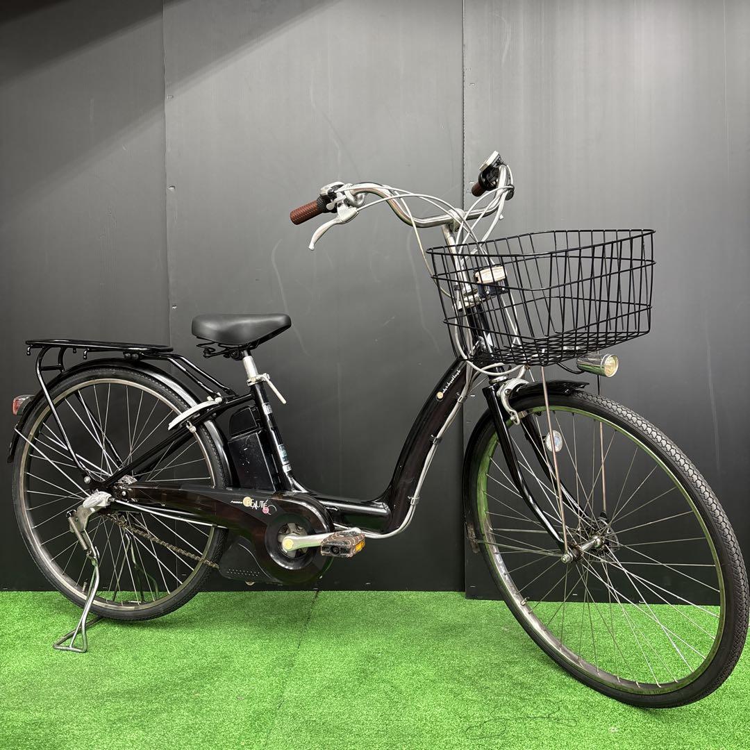 電動自転車 BS BEAUTE ブラック 3人乗り対応　48⚫️