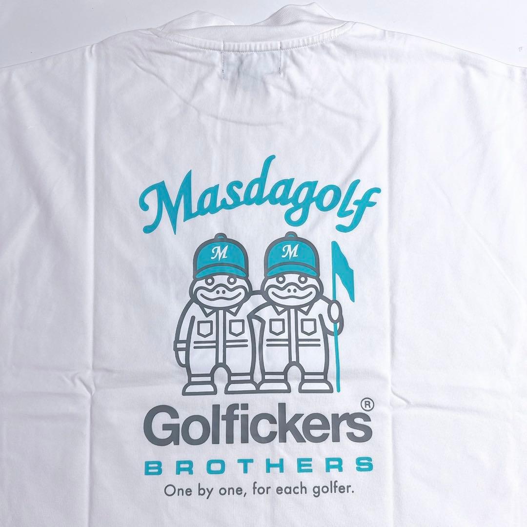 Masda Golfickers モックネック半袖シャツ XL