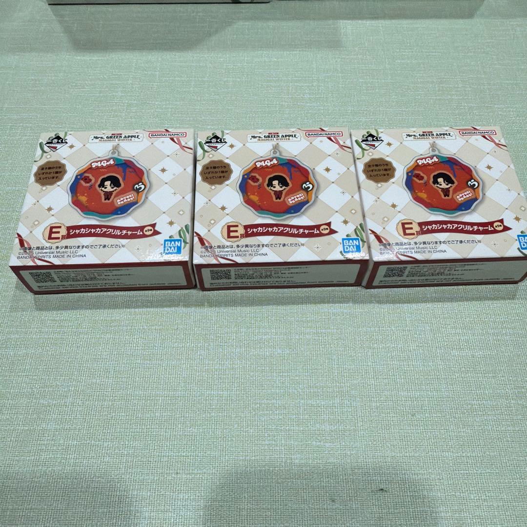 こ*ぎ様 Mrs. GREEN APPLE 1番くじ　ドームライト、マグカップな
