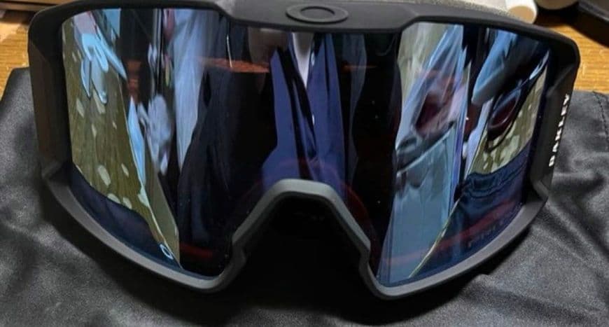 【新品】OAKLEY LINE MINER L SAPPHIRE タグ 巾着付