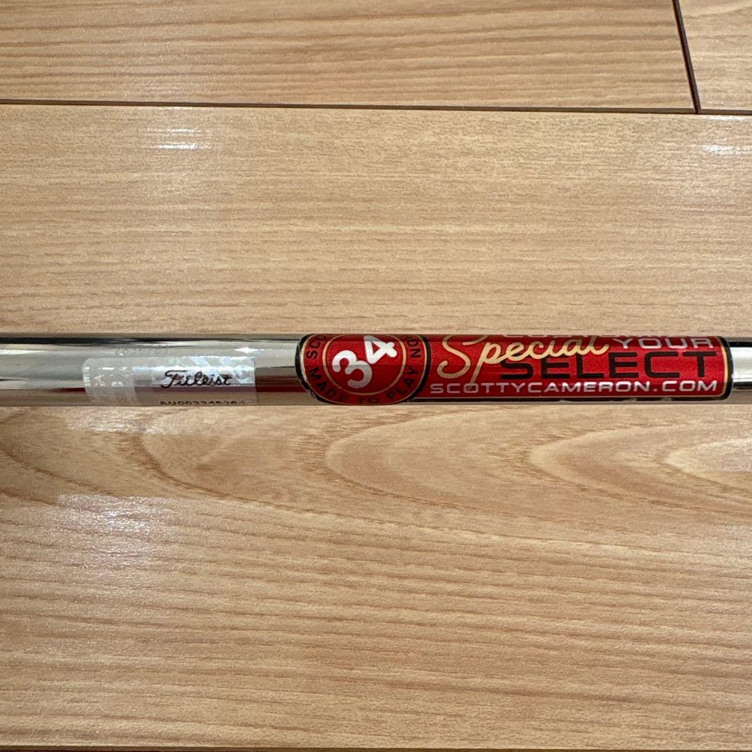 スコッティキャメロン　スペシャルセレクト　スクエアバック２　34インチ　カバー付