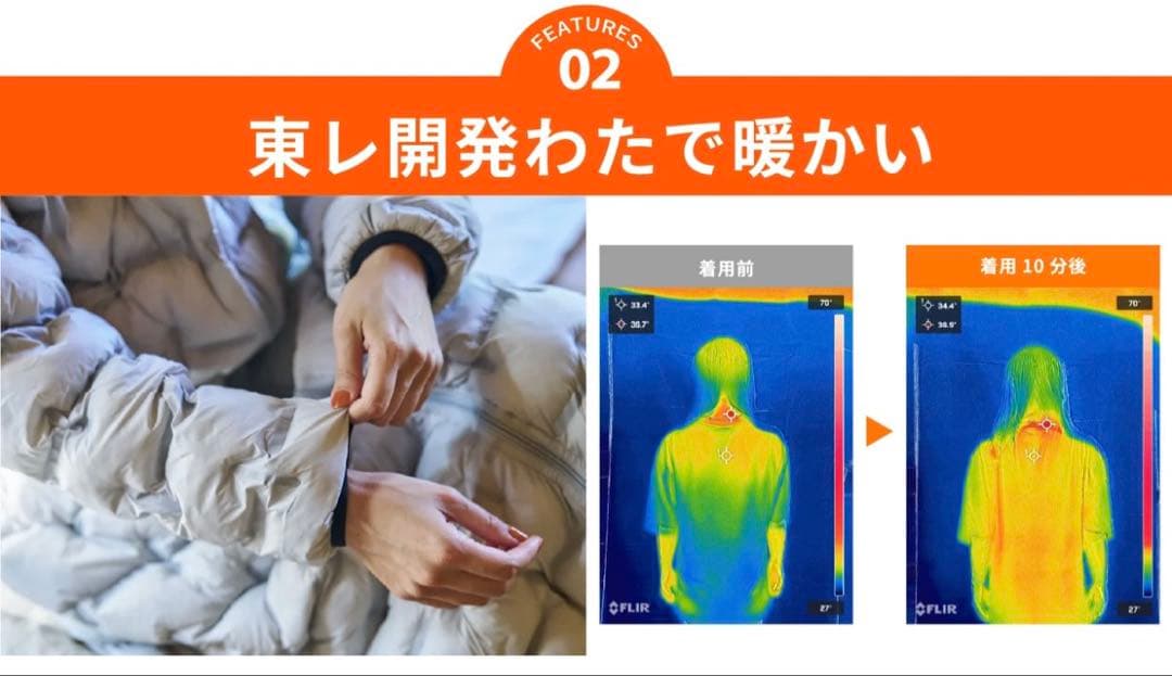 Makuake even ワームスーツ モモンガ 着る全身暖房 ライトグレー Ｌ