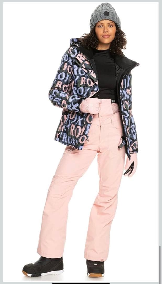 新品未使用タグ付き　ROXY♡ロクシースノーボードパンツ　ピンク　Mサイズ