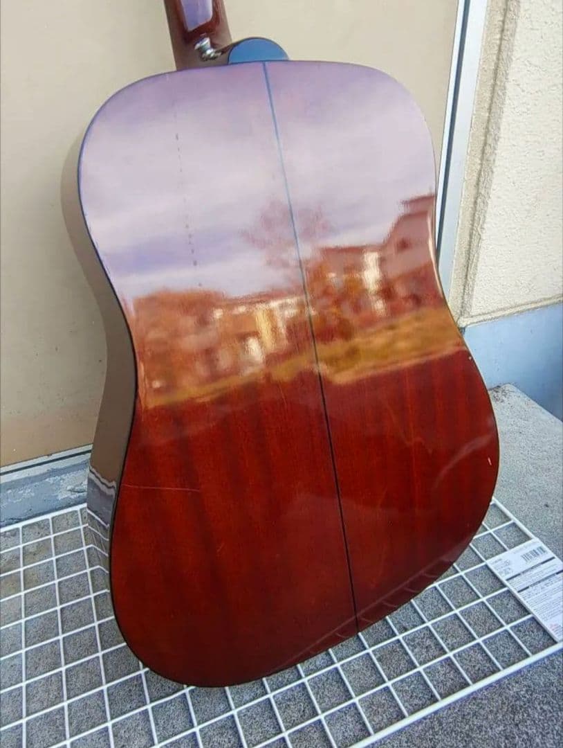美品 Epiphone DR-100 NA コンタクトPU２個搭載エレアコ