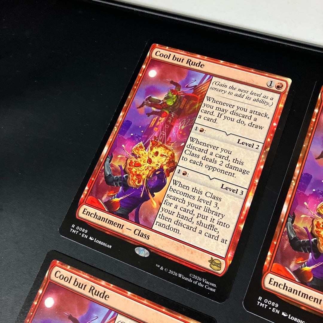 【英語版】MTG 華麗だが無礼者　英語版　4枚組