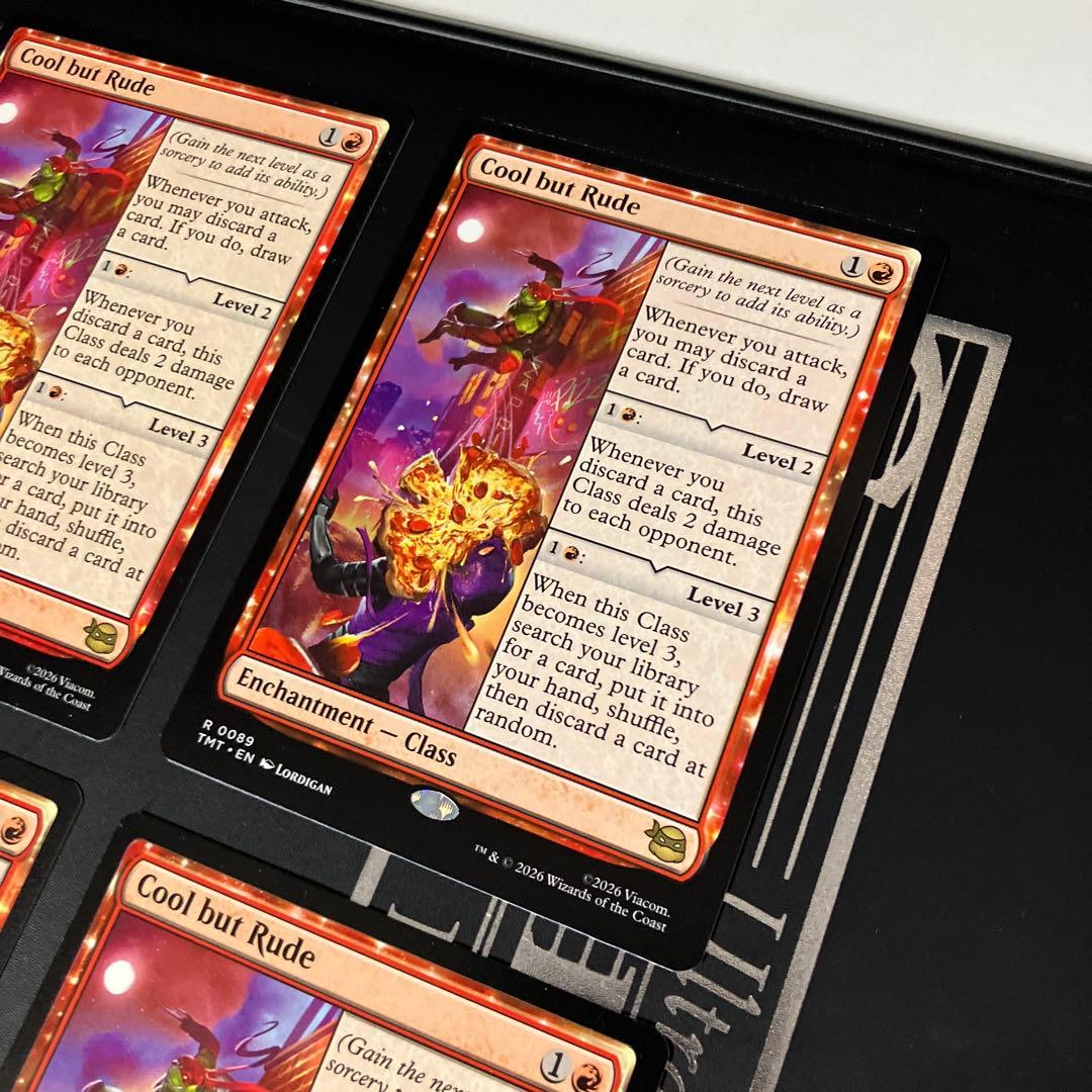 【英語版】MTG 華麗だが無礼者　英語版　4枚組