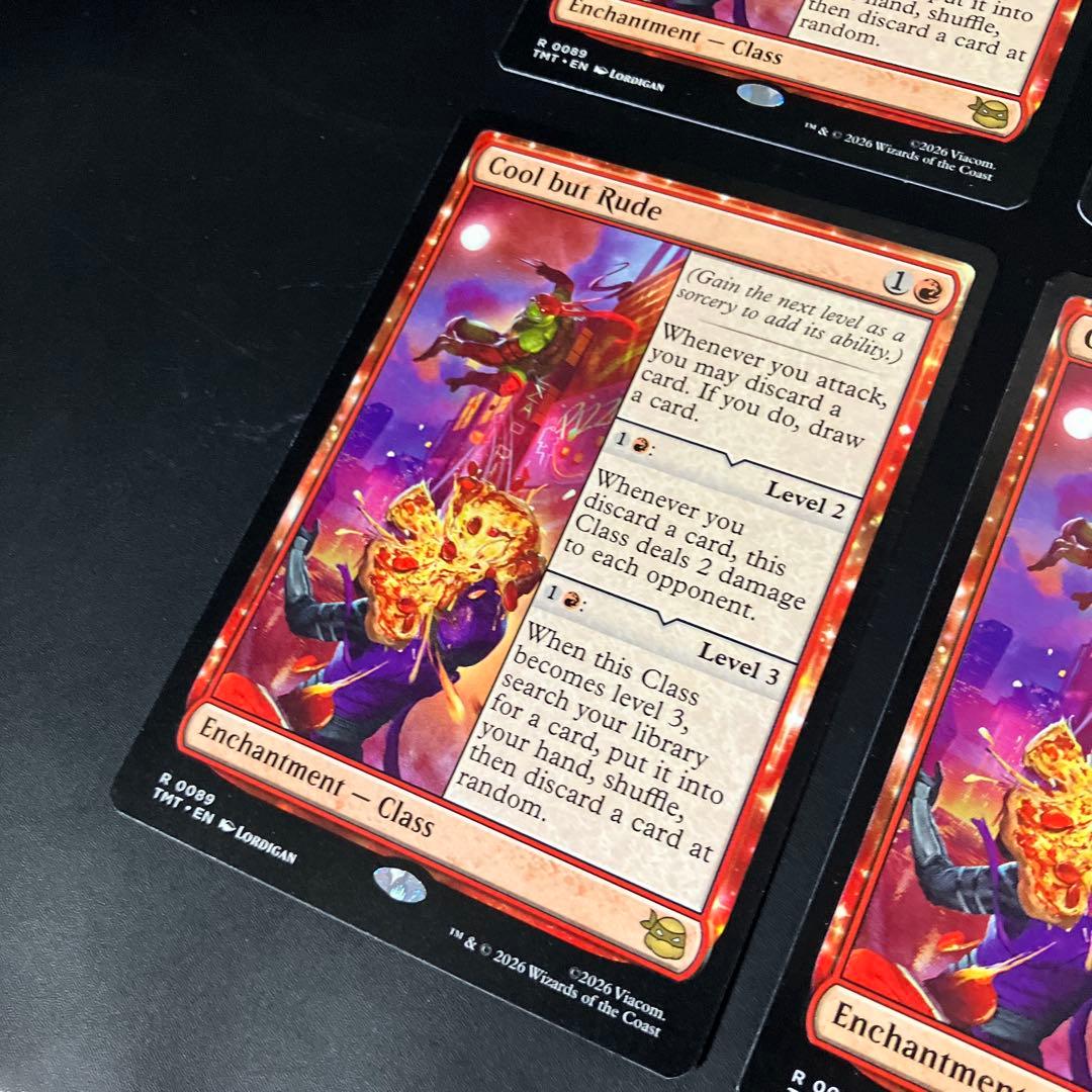 【英語版】MTG 華麗だが無礼者　英語版　4枚組