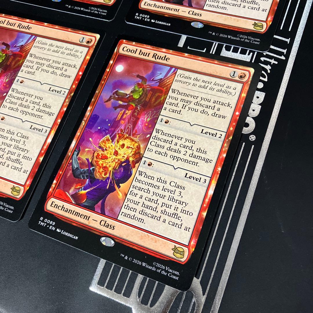 【英語版】MTG 華麗だが無礼者　英語版　4枚組