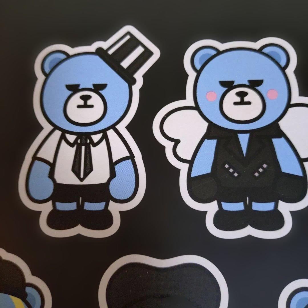 BIGBANG YGベア KRUNK ぬいぐるみ V.I DOOM DADA