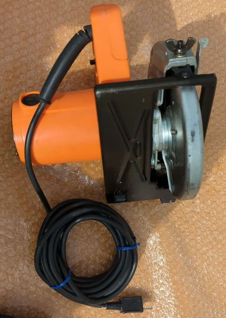 HITACHI 丸のこ 160mm 日立工機 ＦＫ−６Ａ マキタ日立兼用替刃付き