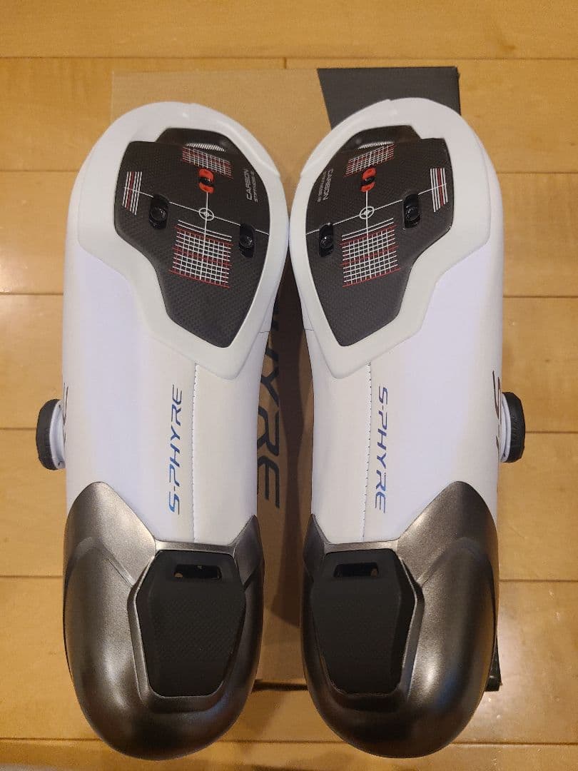 S-PHYRE RC9Tホワイトシューズ EUR 43