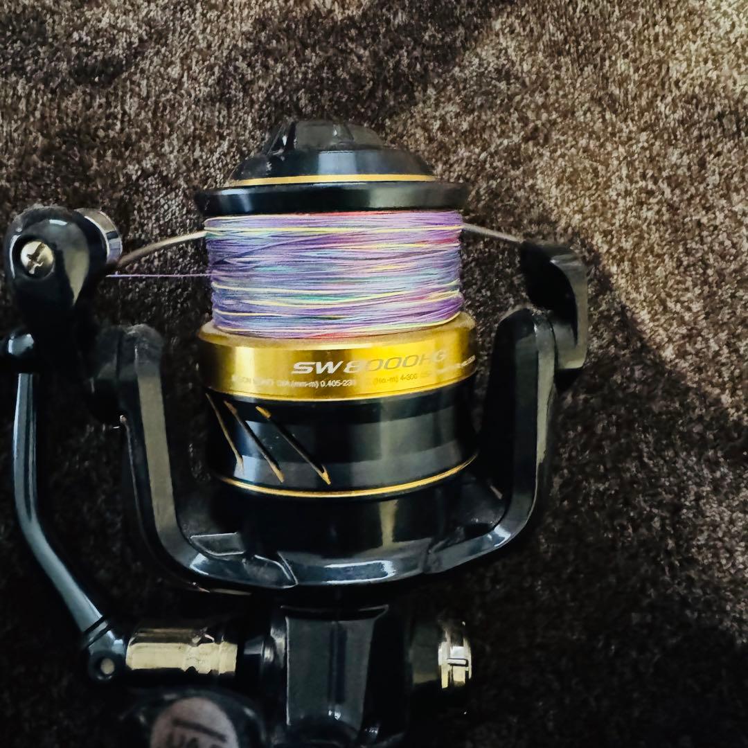 ほぼ未使用 SHIMANO SPYEROS SW8000HG スピニングリール