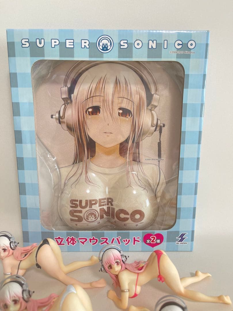 すーぱーそに子　フィギュア　マウスパッド