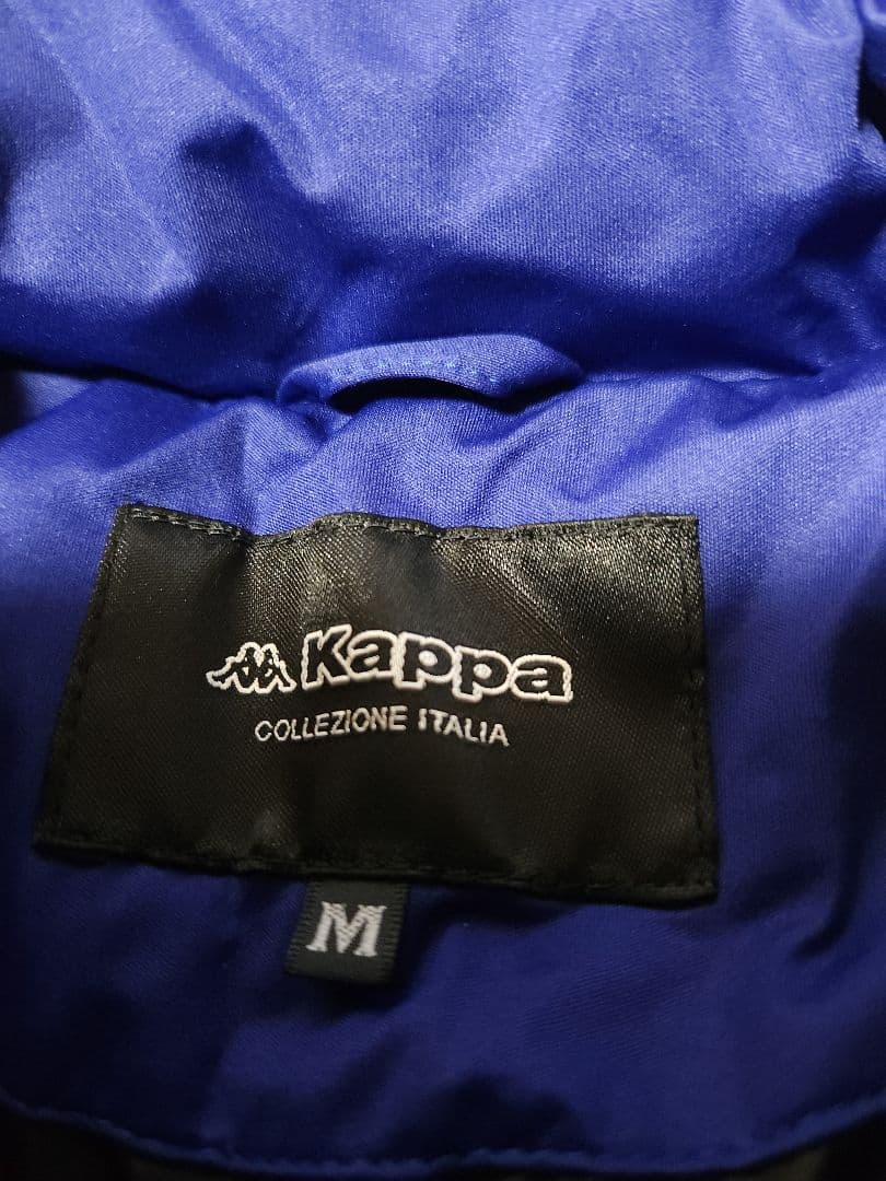 Kappa ダウンジャケット　M 　青