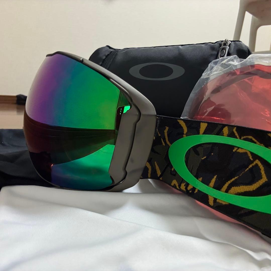 【極美品】 OAKLEY ゴーグル XL プリズムレンズ　フライトデッキ