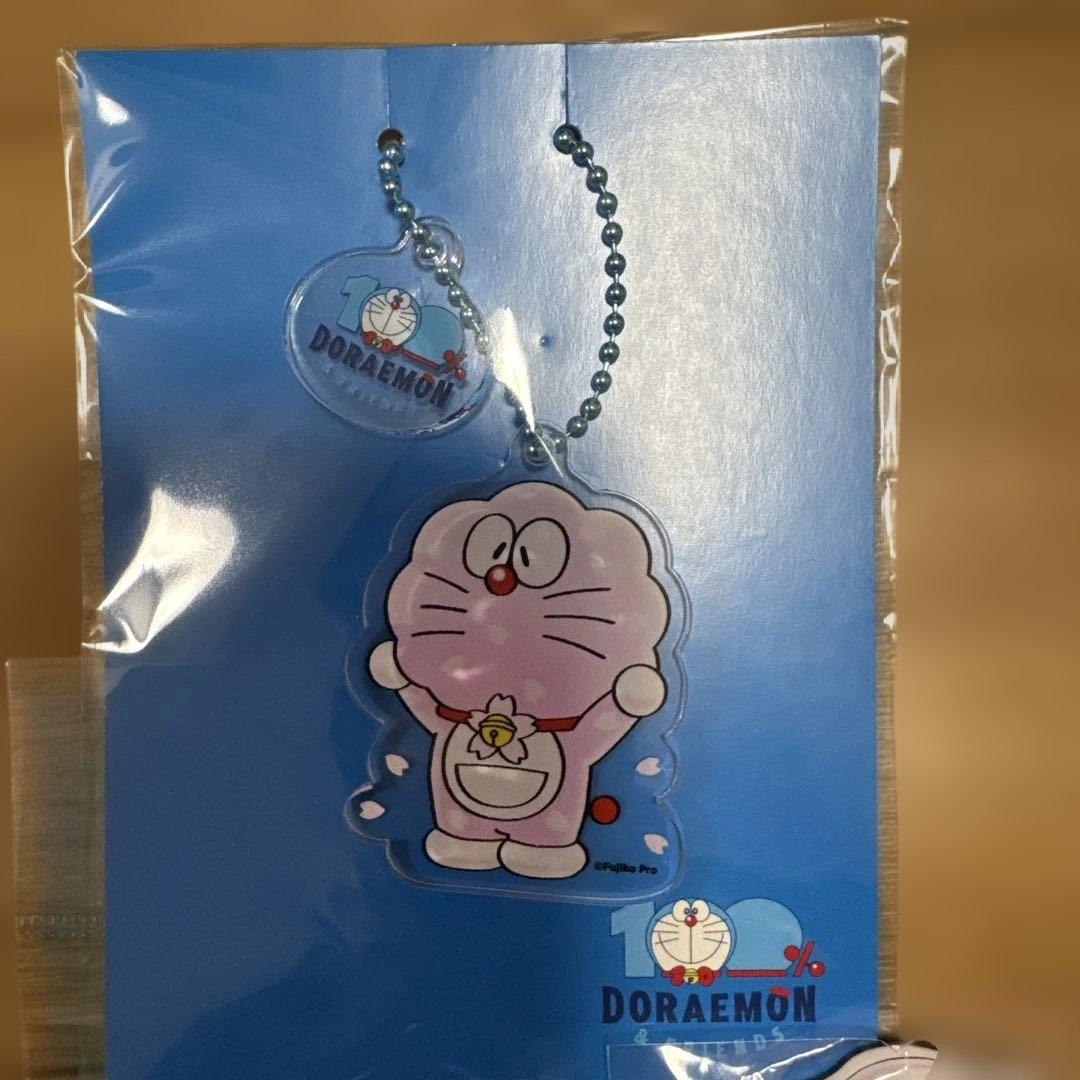 100%ドラえもん &FRIENDS桜　東京　アクリル　ステッカー　マグネット
