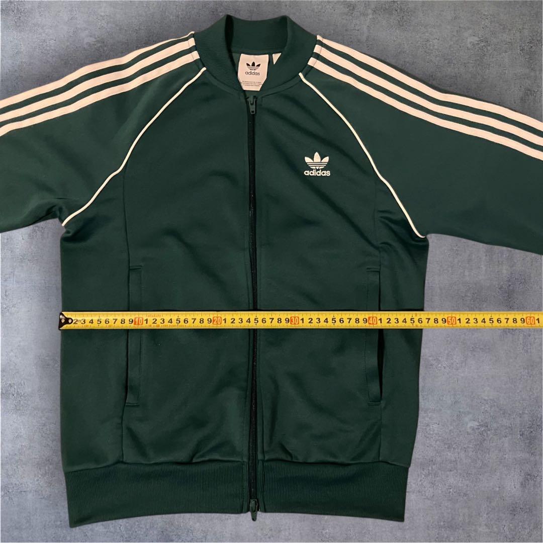 adidas トラックジャケット グリーンカラー Lサイズ c25-7-5