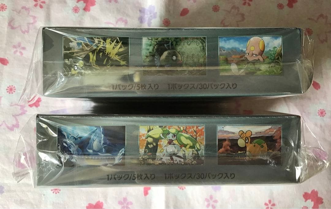 ポケモンカードゲーム 未来の一閃　古代の咆哮　ボックス　シュリンク付き