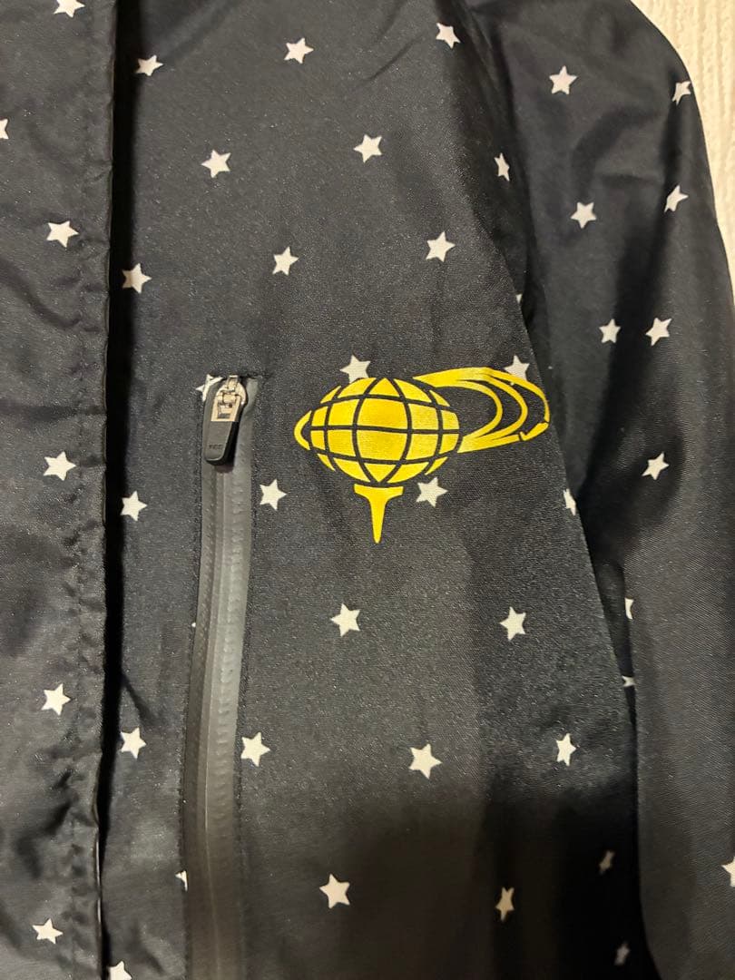 BEAMS GOLF レインウェアセット 星　L レッグカバー　収納袋