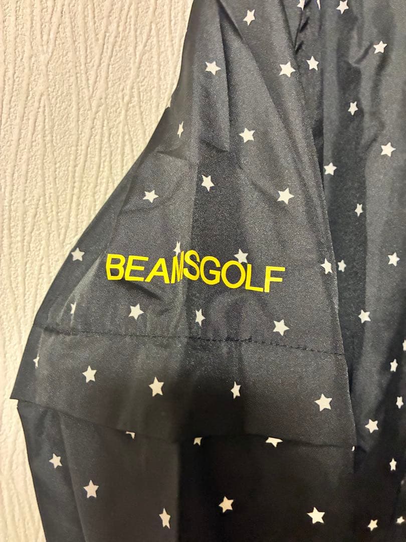 BEAMS GOLF レインウェアセット 星　L レッグカバー　収納袋