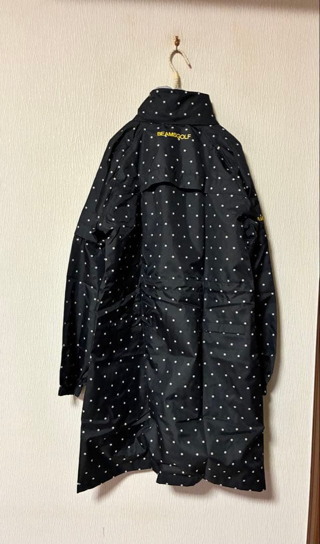 BEAMS GOLF レインウェアセット 星　L レッグカバー　収納袋