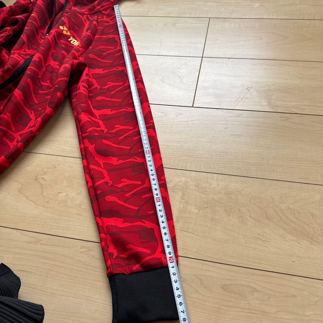 YONEX ヨネックス　カモフラージュ ジップアップウェア　リンダン　Mサイズ