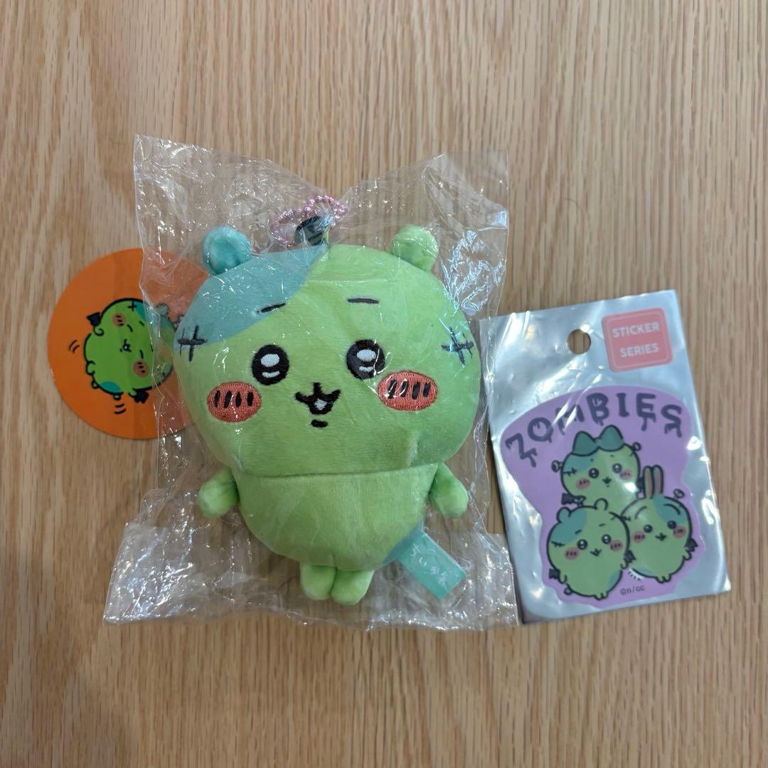 【正規品】　ちいかわ 仮装たのしい～！マスコット　ゾンビなちいかわ