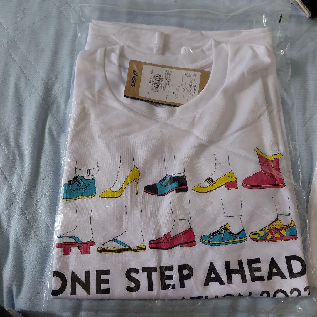 東京マラソン　ASICS ホワイト Tシャツ Mサイズ 2013A316