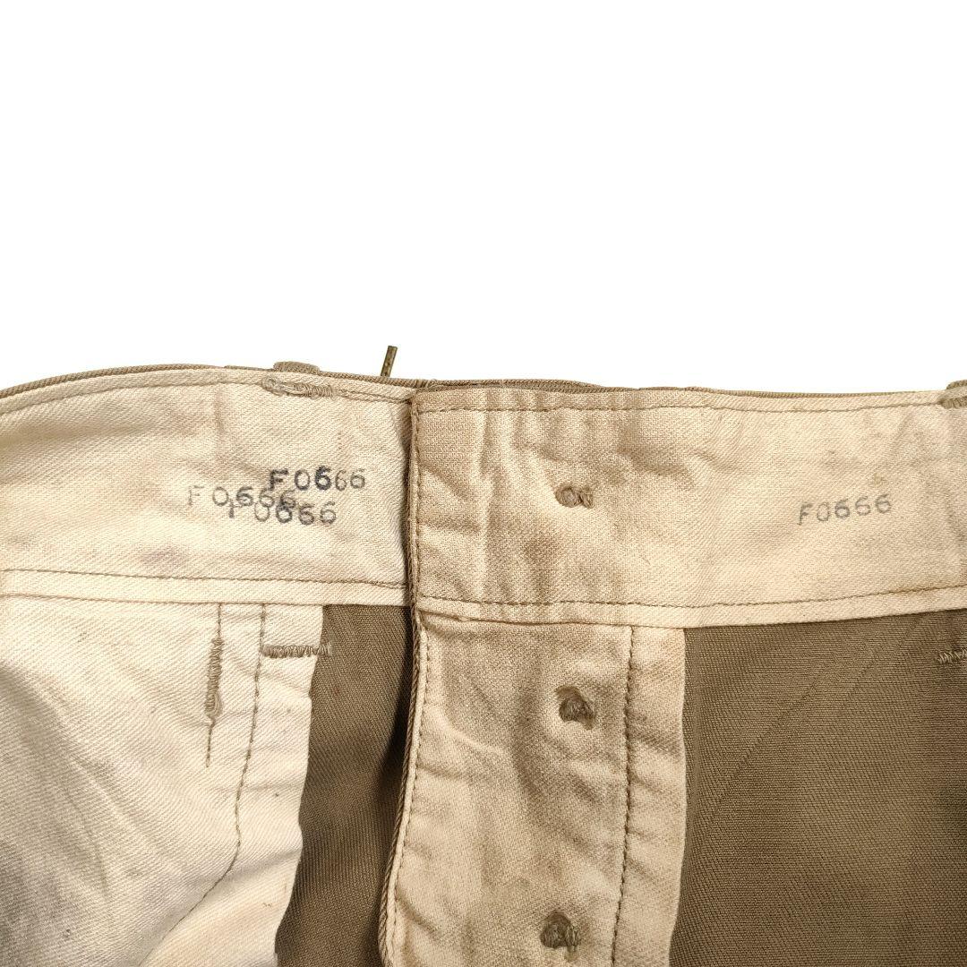 40s USアーミー ジョッパーズパンツ ARMYメタルボタン w33 VTG