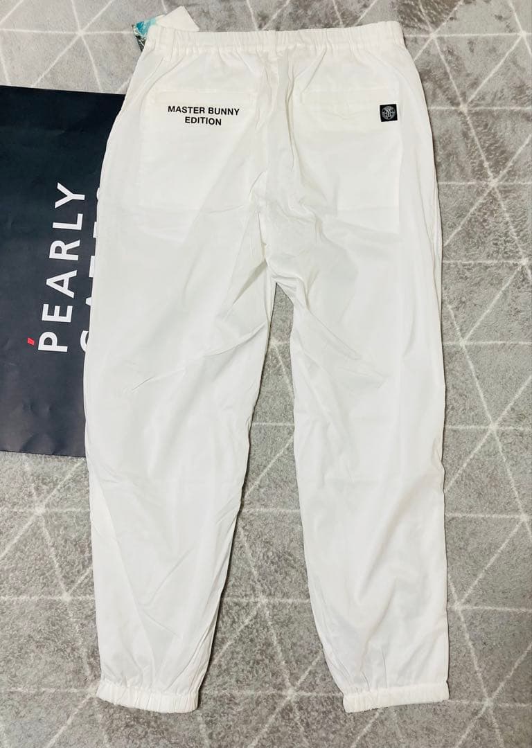新品 マスターバニー 2WAYストレッチメランジタフタパンツ(5)サイズL/白