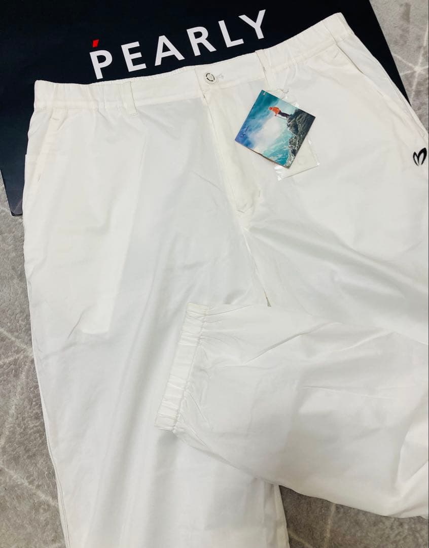 新品 マスターバニー 2WAYストレッチメランジタフタパンツ(5)サイズL/白