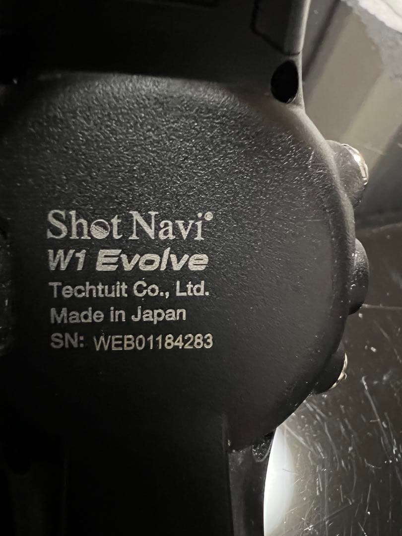 ShotNavi GPSナビウオッチ ブラック