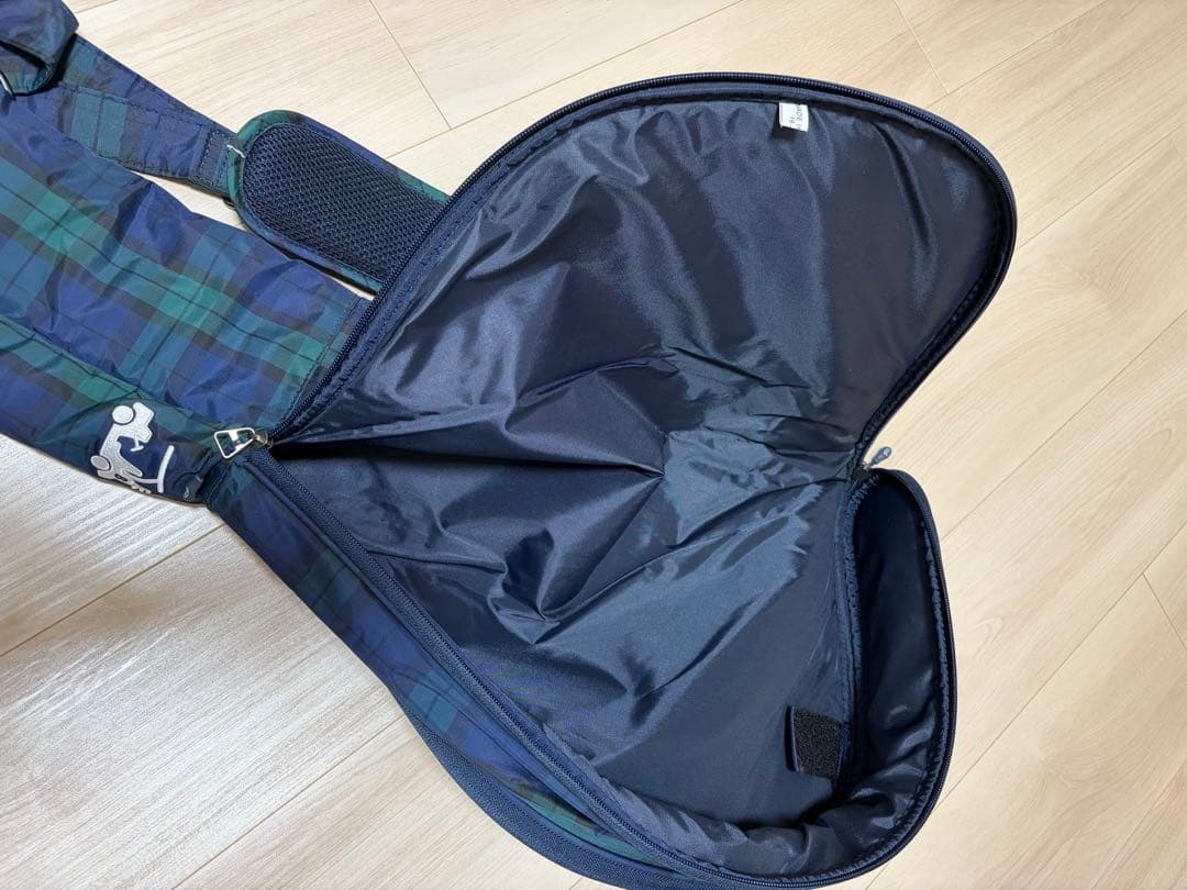 BEAMS GOLF チェック柄 ゴルフバッグ