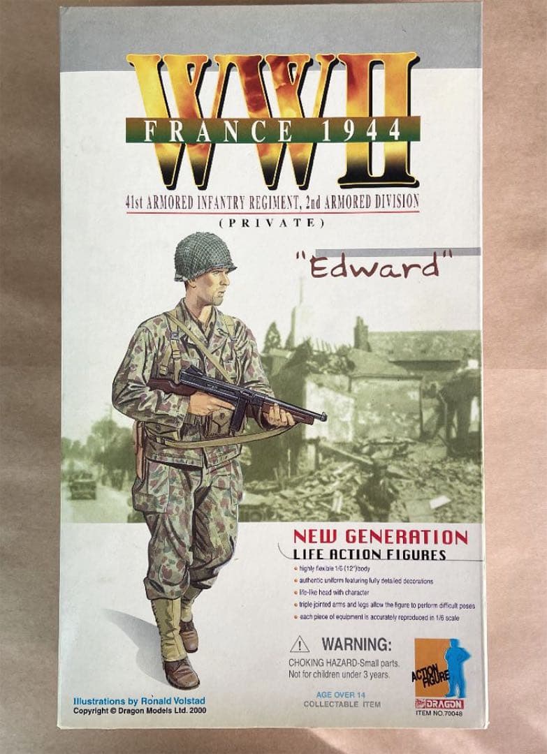 ドラゴンモデルズ1/6第二次世界大戦米兵　\"Edward\"