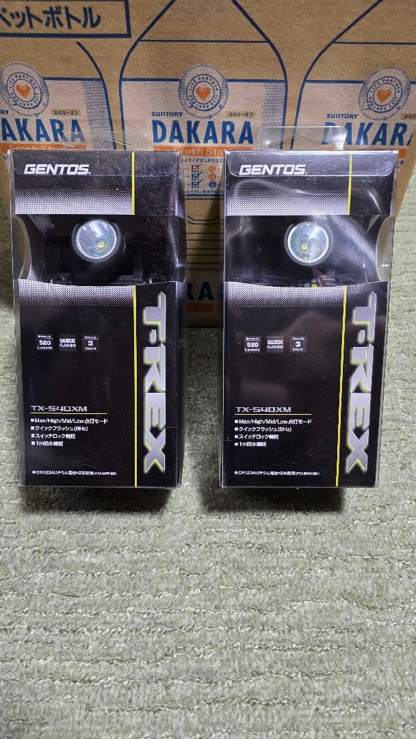 【未使用】LEDヘッドライト　TX-540XM 2個