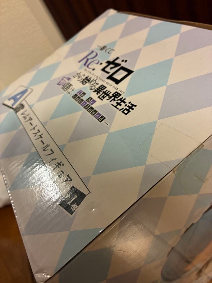 【未開封】一番くじRe:ゼロから始める異世界生活レムA賞アートスケールフィギュア