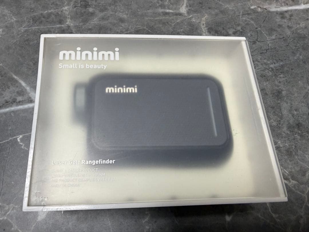 minimi ゴルフ用距離計 ブラック