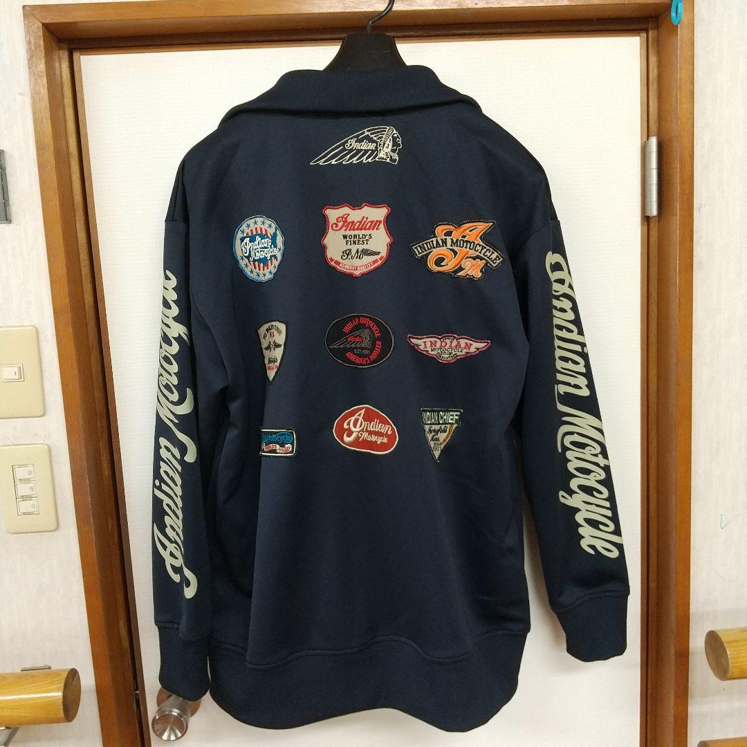 ✨4Ｌ✨インディアン フルジップ ジャージ ジャケット フル背中ワッペン