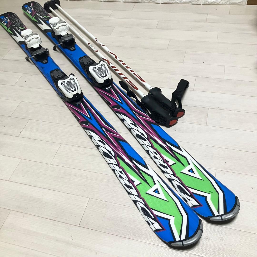 【良品】ストック付/NORDICA TEAM J RACEノルディカスキー140