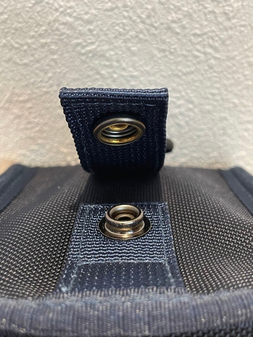 【美品】BRIEFING GOLF スコープボックスポーチ ネイビー