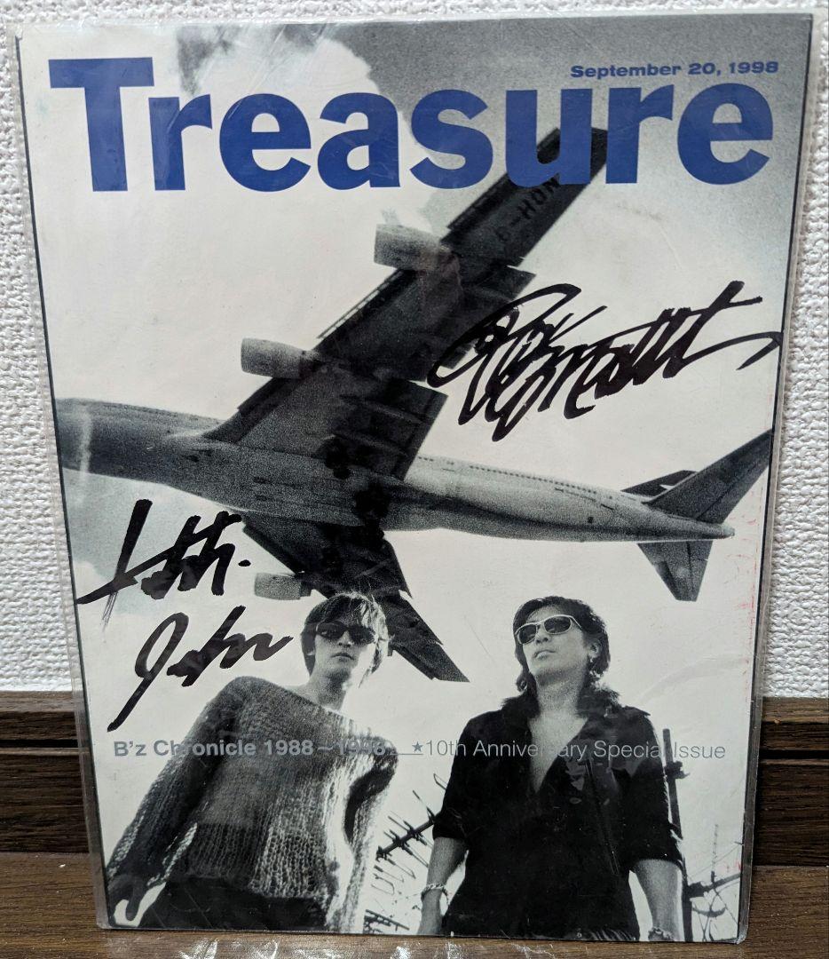 B'z 直筆サイン7点セット(稲葉浩志ソロ、初代TMG、BIlly含む)