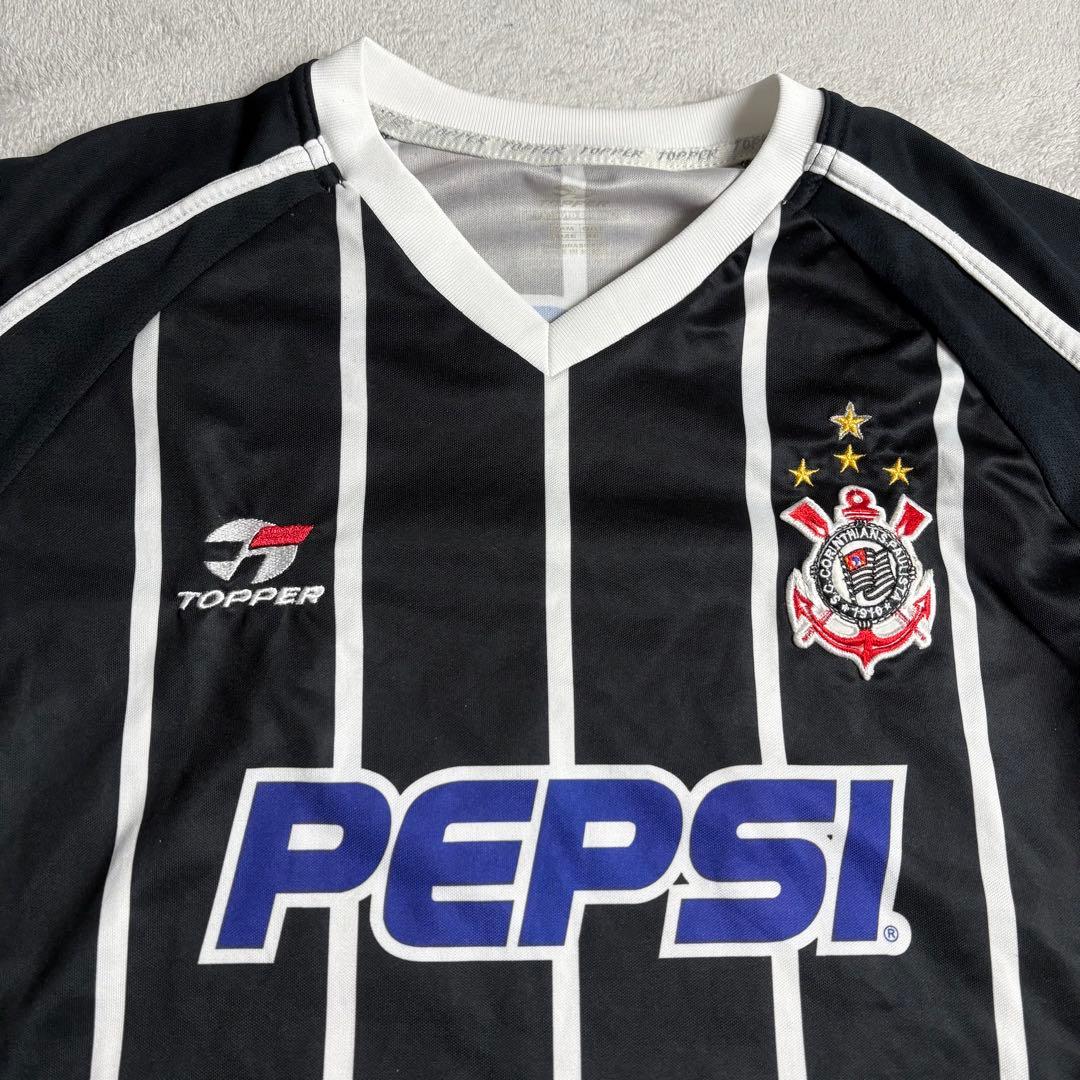 TOPPER SCコリンチャンス　パウリスタ　2001 ホームユニフォーム