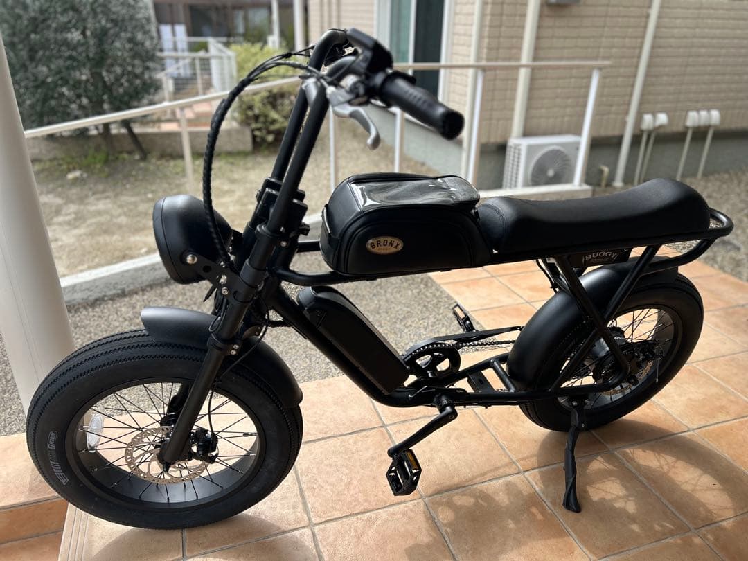 BUGGY BRONX 電動アシスト自転車 ブラック 直接取引